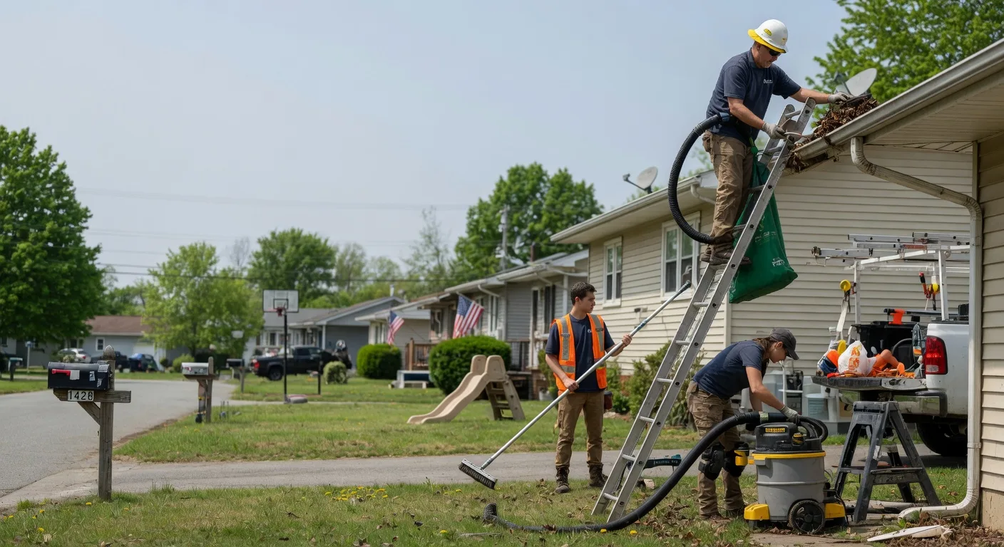 Gutter Installation in What Cheer, IA near me